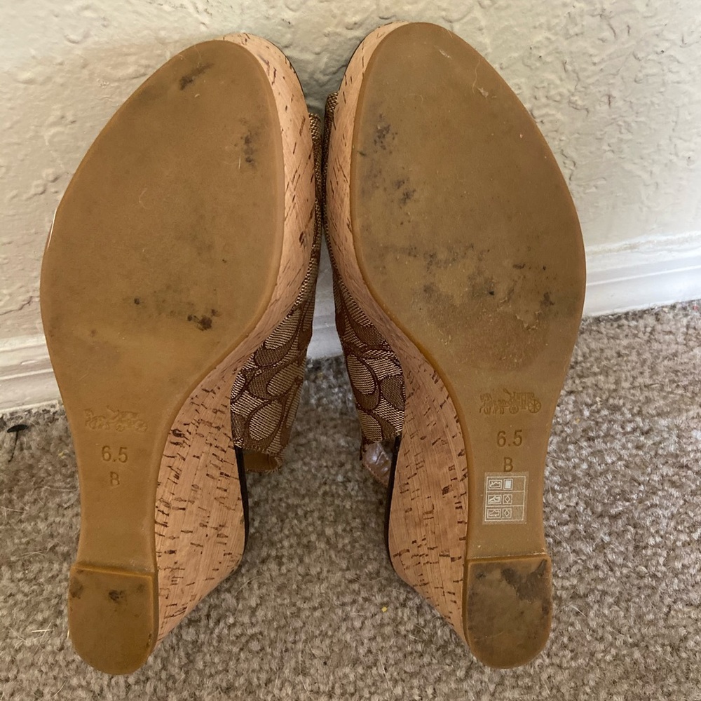 Coach wedges